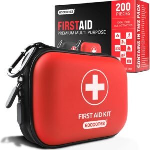 200 Pcs First Aid Kit + Survival kit for Treatment